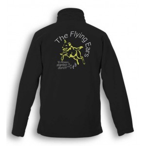 The Flying Ears - 1/4 Zip Outdoor Fleece mit Stickerei